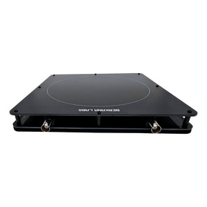 Rear view of the Extra Large Radionic Extension Plate by Berkana Labs, showing the professional finish and secure connection ports.